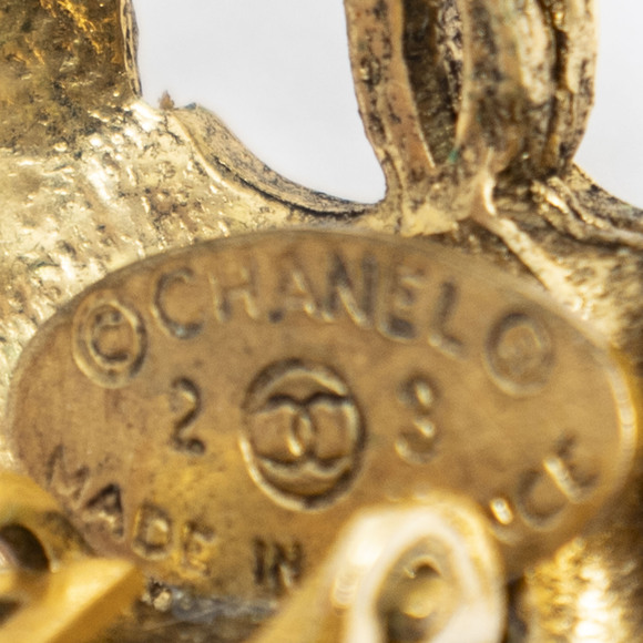 Chanel CC Clip On Earrings - Picture 3 of 3